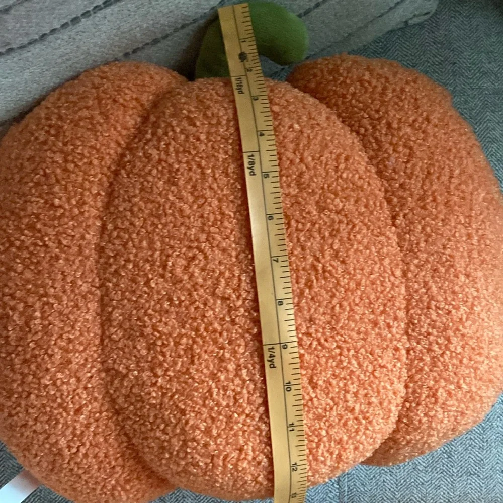 NWT Target Bullseye Pumpkin Pillow